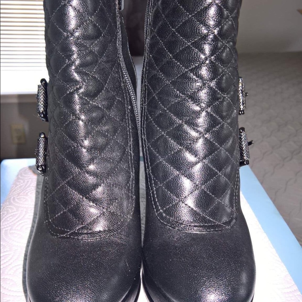 Nine West Black Booties